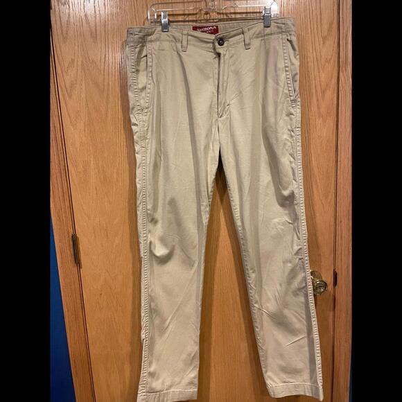 Arizona Jean Company Original Straight Flex Chinos - Size 36/34 - Picture 1 of 6